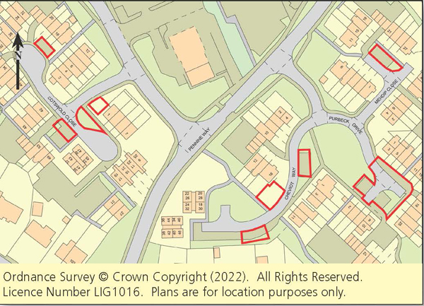 Lot: 7 - FREEHOLD VISITOR PARKING SPACES AND LAND - 